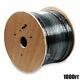 1000ft Cat5e Outdoor Network Ethernet Utp Cmx Direct Burial Cable Copper Black