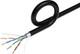 1000ft Direct Burial Cat5e Ftp Shielded Outdoor 24 Awg Uv Resistant Cable Copper