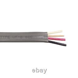 1000' 12/3 UF-B With Ground Copper Underground Feeder Direct Burial Cable 600V