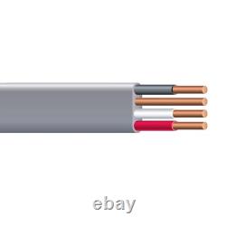 1000' 14/3 UF-B With Ground Copper Underground Feeder Direct Burial Cable 600V