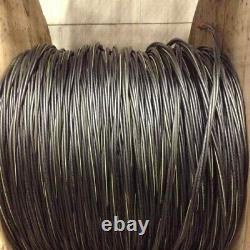 1000' Wofford 500-500-500-350 Aluminum URD Wire Direct Burial Cable 600V