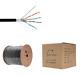 1000ft Cat5e Outdoor Ftp Ethernet Cable 24awg Uv Rated Direct Burial Solid Wire