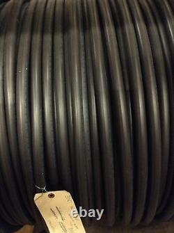 100' 350 MCM Aluminum XLP USE-2 RHH RHW-2 Direct Burial Cable Black 600V