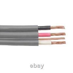 100' 6/3 UF-B Wire With Ground Underground Feeder Direct Burial Cable 600V