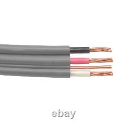 100' 8/3 UF-B Wire With Ground Underground Feeder Direct Burial Cable 600V
