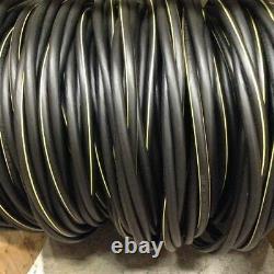 100' Dyke 2-2-2-4 Quadruplex Aluminum URD Cable Direct Burial Wire 600V