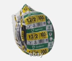 100 ft Copper Underground Feeder Wire 12 Gauge Direct Burial Moisture Resistant