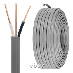 100 ft Copper Underground Feeder Wire 12 Gauge Direct Burial Moisture Resistant