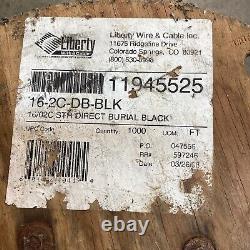 100' roughly Liberty wire cable #816/0184 p/n16-2c-db direct burial E190607