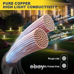 10/2 Low Voltage Landscape Wire 250ft Copper Direct Burial Waterproof Cable