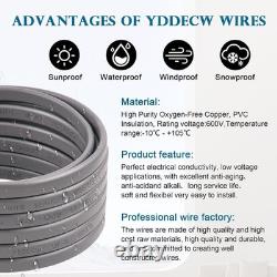 10/3 UF-B Wire 25FT 100% Pure Copper 10AWG 3 Connector Direct Burial Electr