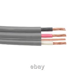 110' 8/3 UF-B Wire With Ground Underground Feeder Direct Burial Cable 600V
