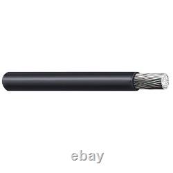 125' 2 AWG Clemson Single Conductor Aluminum URD Direct Burial Cable 600V
