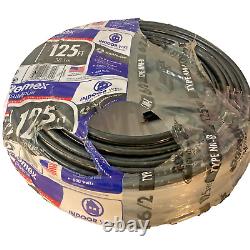 125' 6/2 UF-B Wire With Ground Underground Feeder Direct Burial Cable 600V