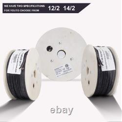 12AWG 2-Conductor 12/2 Direct Burial Wire for Low Voltage Landscape Lighting