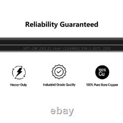 12AWG Low Voltage Cable Direct Burial Outdoor Copper Wire Flexible Durable Use