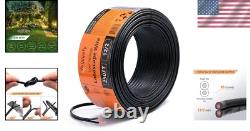 12/2 Low Voltage Copper Wire 250FT Outdoor Direct Burial Landscape Lighting