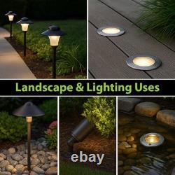 12/2 Low Voltage Landscape Wire Outdoor Light Direct Burial Copper Cable 12AWG