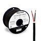 12/2 Speaker Wire 12 Awg Ofc, 100ft Ul Listed, Direct Burial Rated Black