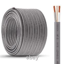 12/2 UF-B Wire 100FT 100% Pure Copper 12AWG 2 Direct Burial Electrical Cabl