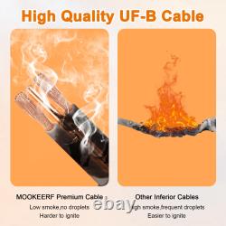 12/2 UF-B Wire 10FT 12 Gauge Direct Burial Electrical Cable 100% Pure