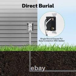 12/2 UF Wire 100ft Outdoor Direct Burial Underground Feeder Cable