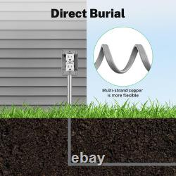12/2 UF Wire Outdoor Direct Burial Stranded Copper Cable 100Ft