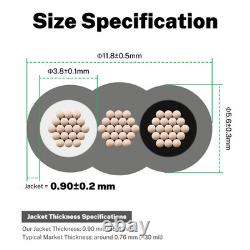 12/2 UF Wire Outdoor Direct Burial Stranded Copper Cable 100Ft