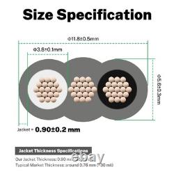 12/2 UF Wire Outdoor Direct Burial Stranded Copper Cable 100ft