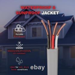 12/3 UF-B Electrical Copper Wire 12 AWG 3 Connector Direct Burial Electrical