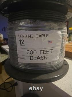 12 AWG Gauge Outdoor Direct Burial Wires Landscape Lighting Cable 500ft 12/2