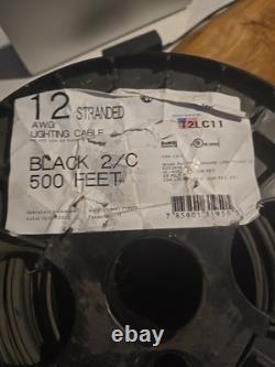 12 AWG Gauge Outdoor Direct Burial Wires Landscape Lighting Cable 500ft 12/2