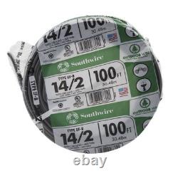 13054226 14/2WG UF Wire 100-Foot, Approved for Direct Burial Wiring