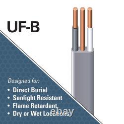 13054226 14/2WG UF Wire 100-Foot, Approved for Direct Burial Wiring