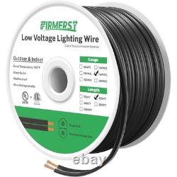 14AWG 2C Pure Copper Wire Waterproof Direct Burial Low Voltage Cable Outdoor Use