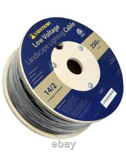 14/2 Low Voltage Landscape Wire, 250 ft Copper Direct Burial 14 Gauge Cable