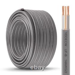14/2 UF-B Direct Burial Wire 75FT 100% Copper for Indoor & Outdoor Use