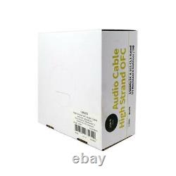 14 Gauge AWG Audio Cable Wire Full Copper Outdoor Direct Burial UV 14/2 250ft