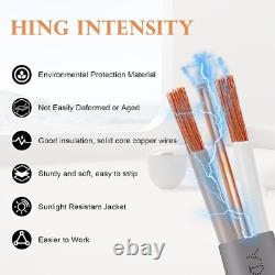 150FT 100% Pure Copper 10AWG 210/2 UF-B Wire Connector Direct Burial Electric