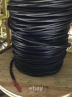 150' Stephens 2-2-4 Triplex Aluminum URD Wire Direct Burial Cable 600V