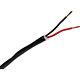 16awg 2c High Strand Bare Copper Direct Burial Uv Rated Speaker Wire Black 500 F