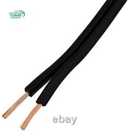 16AWG 2-Conductor 16/2 Black Stranded Copper Low-Voltage Direct Burial Landscape