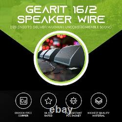 16/2 Speaker Wire (100 Feet) 16AWG Gauge Outdoor Direct Burial in Ground/in