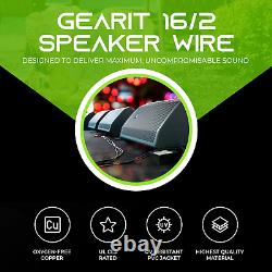 16/2 Speaker Wire (250 Feet) 16AWG Gauge Outdoor Direct Burial in Ground/In Wa