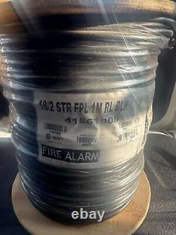 18/2 Stranded General Purpose Power Limited Fire Alarm Direct Burial Cable 1000