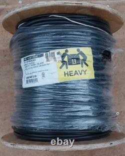 1,000' Genesis 14/2 Stranded Wire Direct Burial Fire Alarm Cable Black