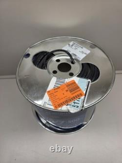 (1) New Southwire Black Solid Copper Sprinkler Wire, 18/7, 500ft, Direct Burial