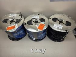 (1) New Southwire Black Solid Copper Sprinkler Wire, 18/7, 500ft, Direct Burial