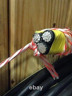 225' Erskine 6-6-6 Triplex Aluminum URD Wire Direct Burial Cable 600V