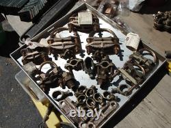 22pc Burndy GAR1926 BRONZE DIRECT BURIAL GROUND CLAMPs Combo +Power BOX
